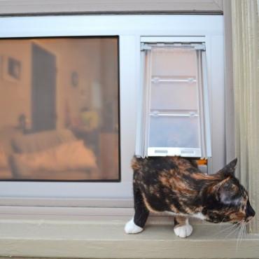 Endura Flap® by Patio Pacific - Thermo Sash 3e - Sash Window Cat & Dog Door