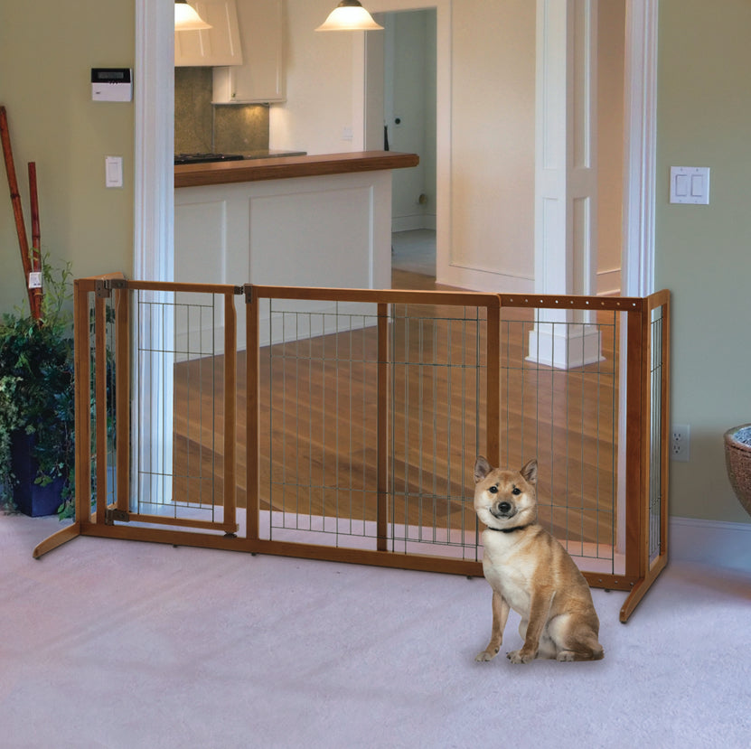 Richell Deluxe Freestanding Pet Gate