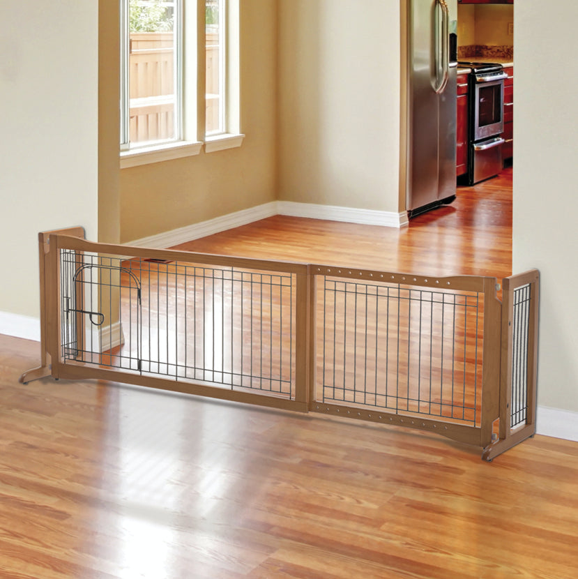 Richell Pet Sitter Freestanding Gate Plus