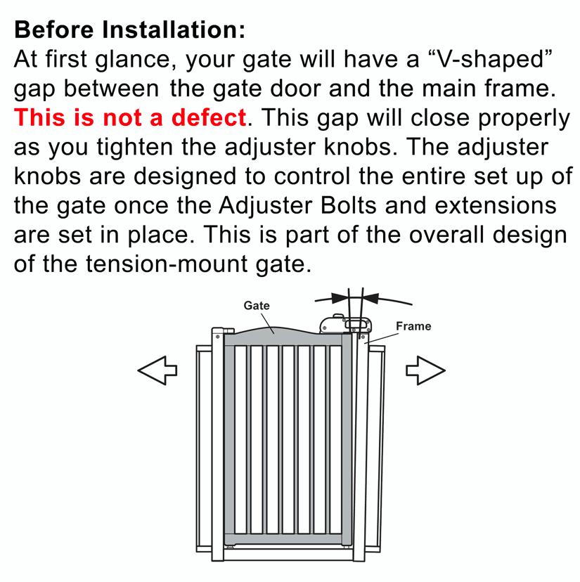 Richell Tall One-Touch Gate II Wide