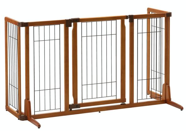 Richell Wide Premium Plus Freestanding Pet Gate