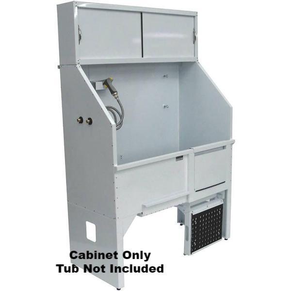 Edemco Overhead Powder Coated Cabinet for 60" Edemco Tub