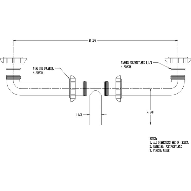 Poly Pet Tubs Plumbing Accessories Package - Pet Pro Supply Co.